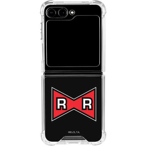Dragon Ball Z Red Ribbon Army Galaxy Z Flip6 Clear Case